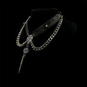 AllSparkling [REIGN] Snakeskin Gothic Necklace