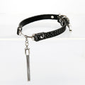 AllSparkling [REGIN] tassel choker Black/White