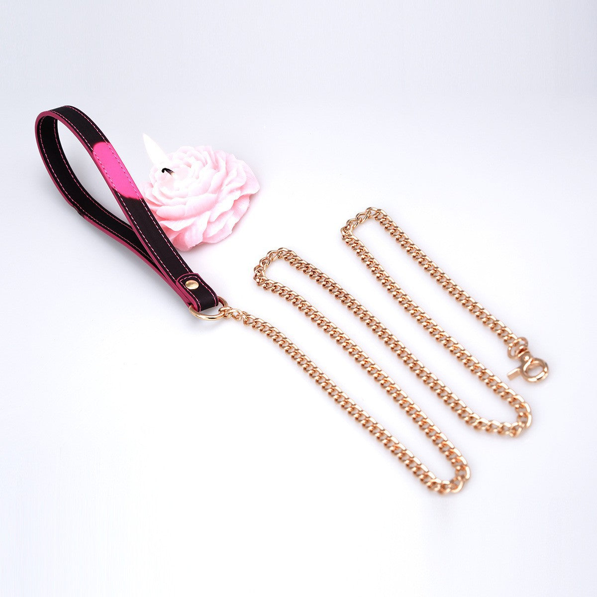 AllSparkling [PAPILLON] Butterfly & Bell Pink choker detail