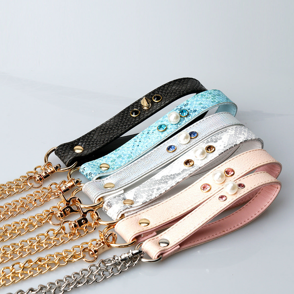 AllSparkling [REGIN] tassel choker Black/White