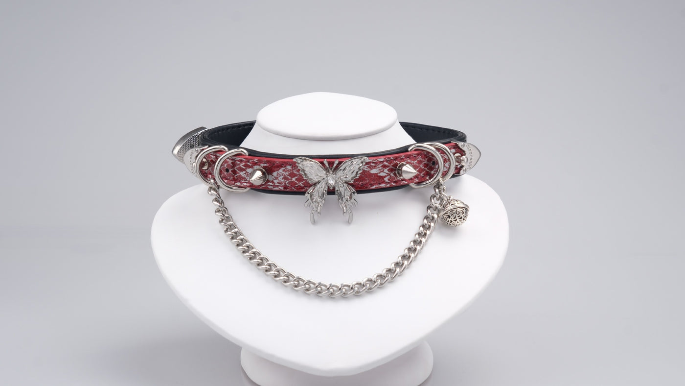 AllSparkling [REIGN] Butterfly & Bell Fun Choker